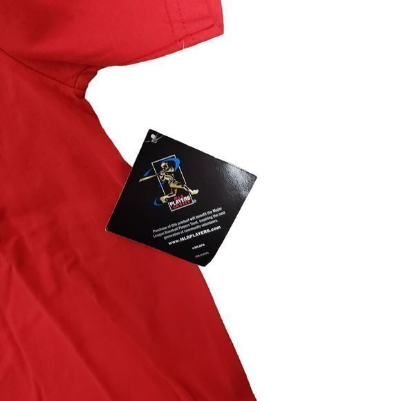 Majestic MLB LA Angels Youth Size Large Red #5 Albert Pujols Short Sleeve Shirt - Picture 3 of 6